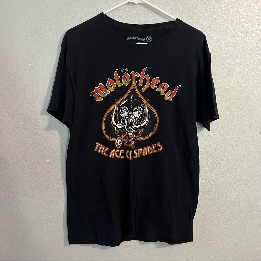Motorhead Ace Of Spades Metal Band Shirt M Black